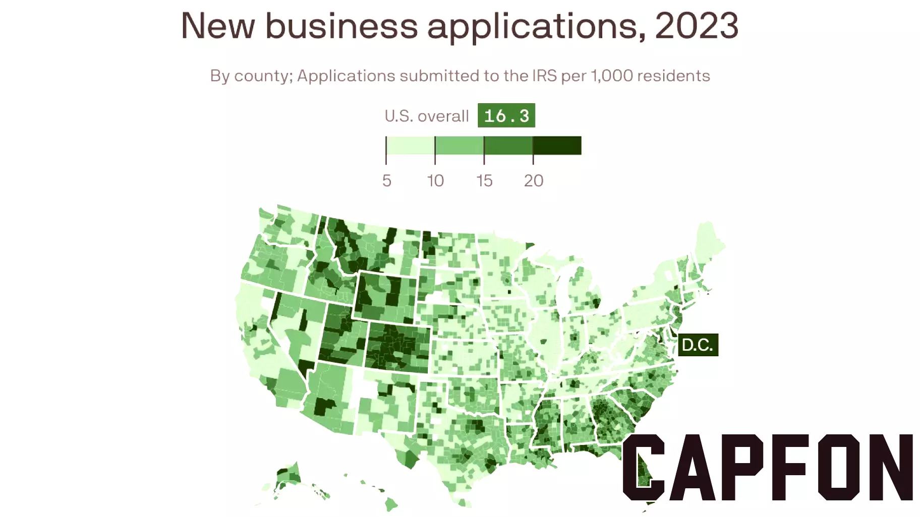 Surge in New Business Applications Across the U.S. in 2023